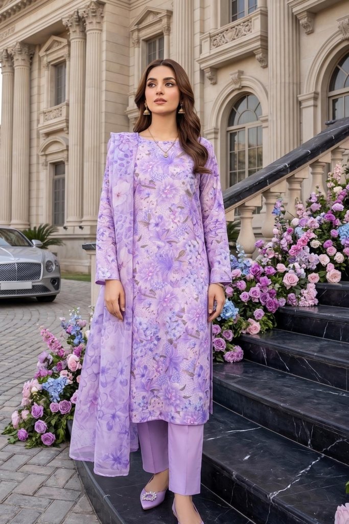Dr Print Unstitched - Vol-20- 3 Piece - DPV-003