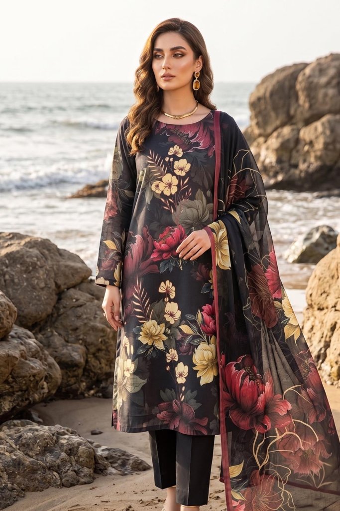 Dr Print Unstitched - Vol-18 - 3 Piece - DPR-153