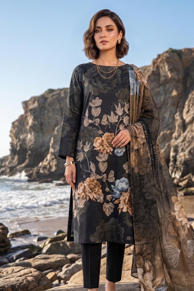 Dr Print Unstitched - Vol-18 - 3 Piece - DPR-154