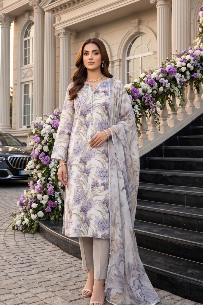 Dr Print Unstitched - Vol-20- 3 Piece - DPV-006