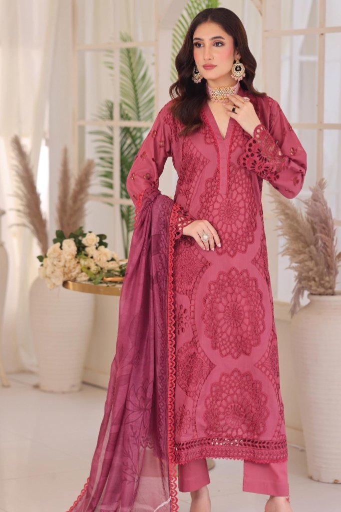 Dr Schiffli Unstitched - Vol 5 - 4 Piece - DRS-053