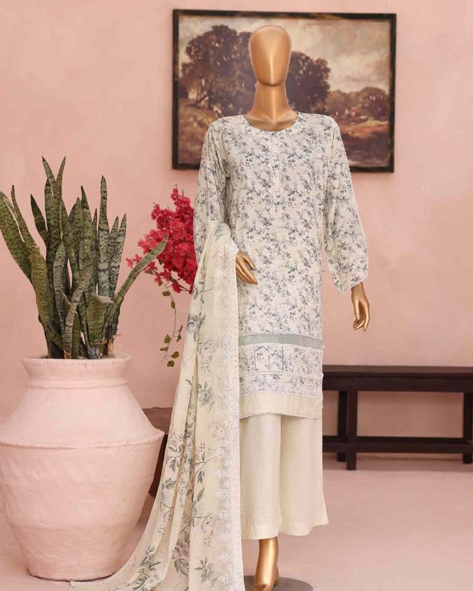 Antique White Unstitched - ANT-004